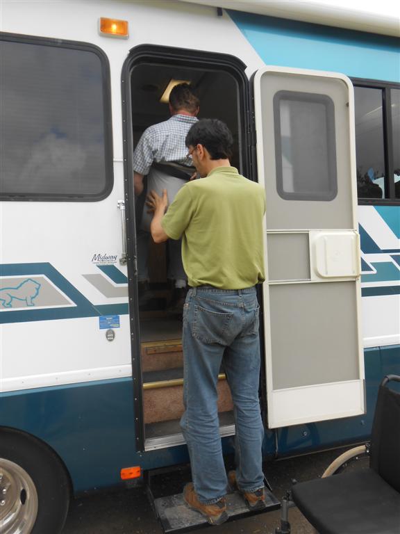 MultiLift Disability Handicap Lift Inside and Outside RV